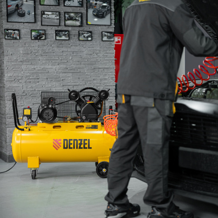 Поршневой компрессор DENZEL BCV2300/100